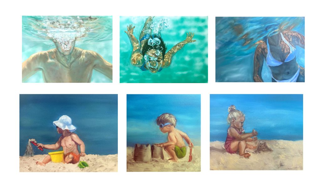 Judy Rioux's latest paintings. rtSisters